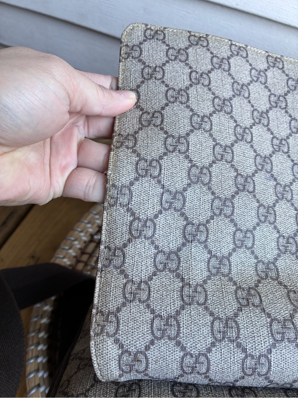 Gucci Brown GG Canvas Messenger Bag unisex - Picture 6 of 10